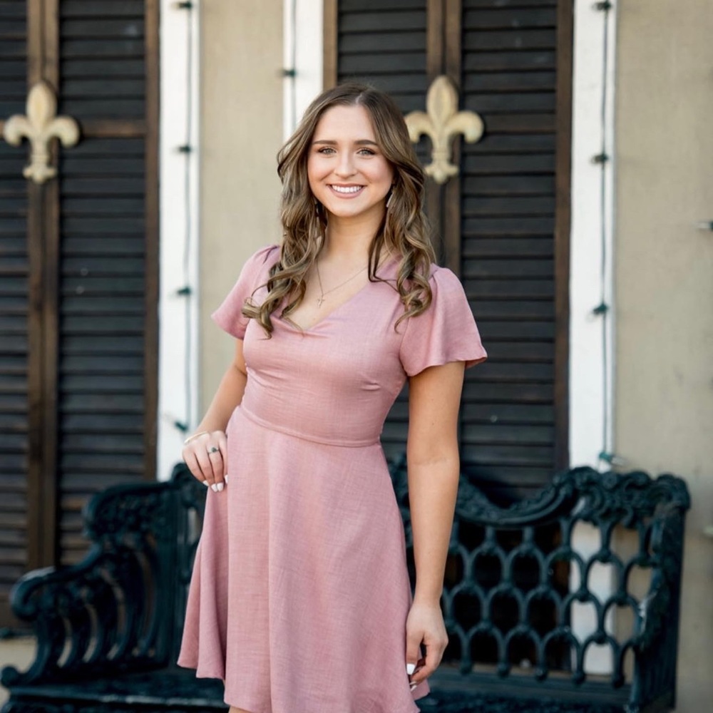 pink dress!